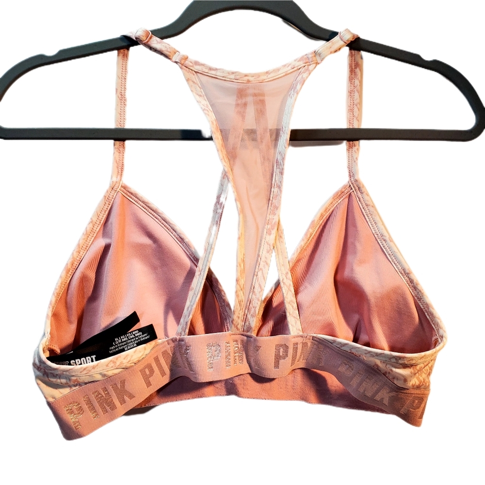Victoria's Secret Pink Ultimate Lightly Lined Racerback Size XL - Picture 2 of 4